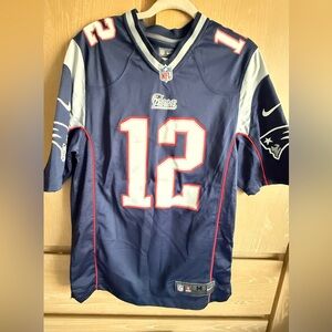 NFL Blue and Gray Jersey with Logo